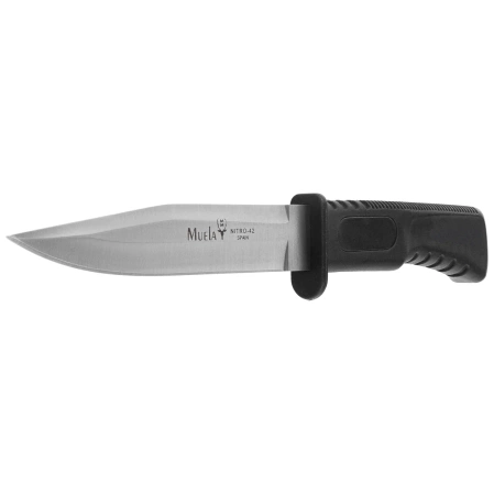 Nóż Muela SP-14 Black Rubber, Satin Nitro-42