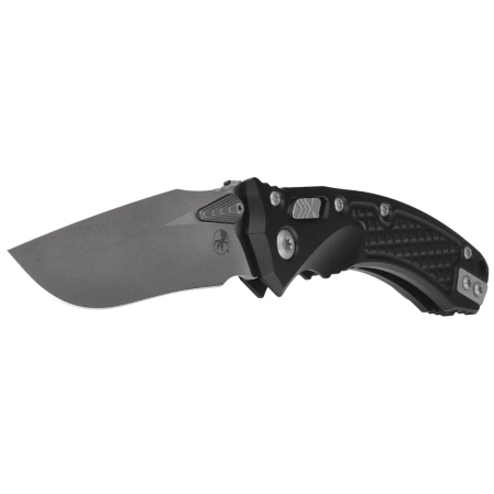 Microtech Amphibian Mini Ram-Lok S/E Knife Frag Black Aluminium, Apocalyptic M390MK by Tony Marfione (137MRL-10APFR)