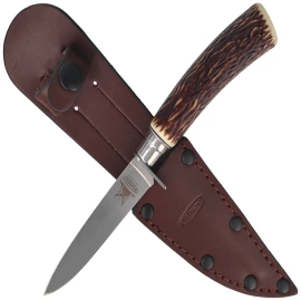 Mikov Pionyr Hunting Knife, Imit. Dear Stag (375-NH-1)