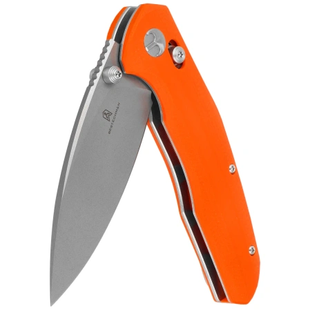 Bestechman Ronan Knife Orange G10, Stonewashed 14C28N (BMK02F)