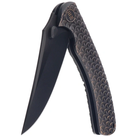 WeKnife Dracarys LE No 197/199 Bronze / Black Titanium, Black Stonewashed M390 (WE25061B-4)