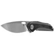 Nóż składany Bestech Senu Grey Titanium / Marble Carbon Fiber, Stonewashed / Satin CPM S90V by Kombou (BT2601B)