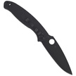 Nóż składany Spyderco Resilience Lightweight, Black Blade Plain 8Cr13MoV (C142PBBK)