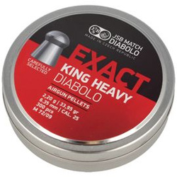 JSB Exact King Heavy 6.35 mm Pellets, 300 pcs (546398-300)