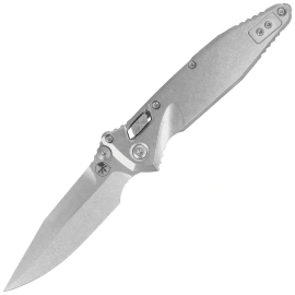 Microtech Socom Ram-Lok S/P-M Marfione Select Knife Slab Side Titanium, Bronze HW, Stonewashed M390MK by Tony Marfione (160RLS-10SMS2)