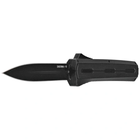 Tekto A7 Zastava D/E Black Aluminum/Tactical Black OTF Knife, Black CPM S35VN