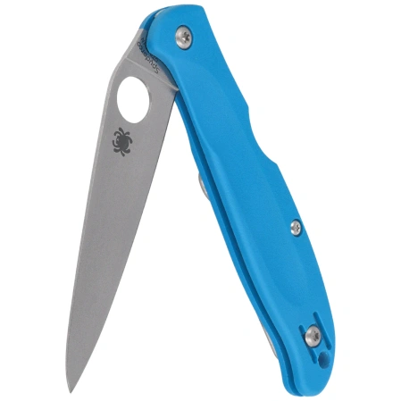 Nóż składany Spyderco Charisma Blue FRN, Satin CTS BD1N by Eric Glesser (C259PBL)