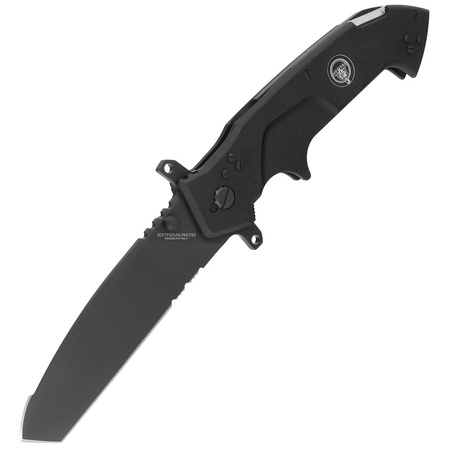 Extrema Ratio Glauca B1 Black Aluminum Knife, Black MIL-C N690 (04.1000.0139/BLK)