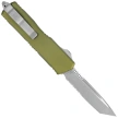 Nóż automatyczny OTF Microtech Scarab II Gen III Executive T/E OD Green Aluminium, Apocalyptic P/S M390MK by Tony Marfione (1177-11APOD)