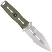 Kizer Norcross Knife Olive Green G10, Stonewashed Nitro-V by L.F (ZX-FB01A4)