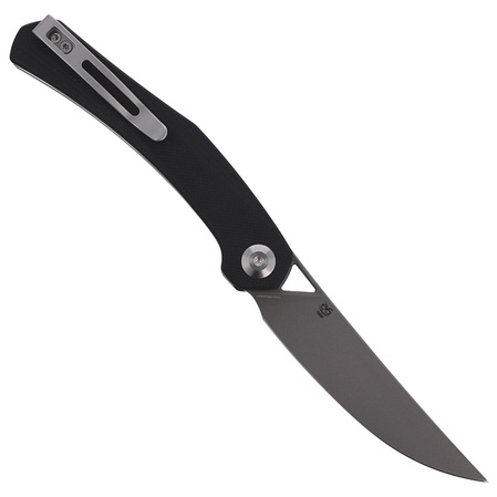 CIVIVI Knife Lazar Black G10, Gray Stonewashed by Elijah Isham (C20013-1)