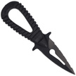 Nóż nurkowy MAC MicroSub Race 2 Black ABS, Black Idroglider W 1.4060
