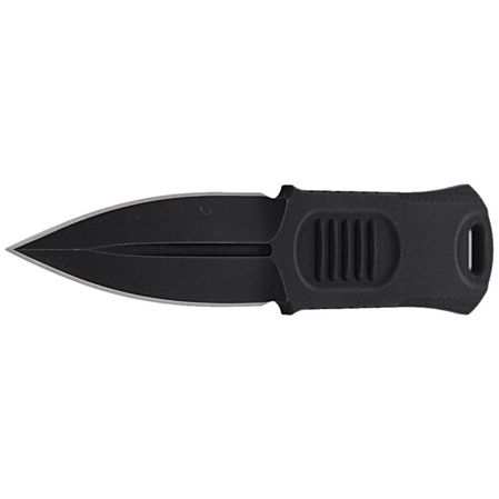 Nóż na szyję WE Knife OSS Dagger Black G10, Black Stonewashed by Justin Lundquist (2017E)