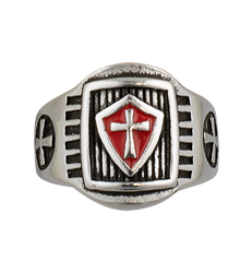 Tole 10 Imperial Templar Shield Ring Ø19 (09981)