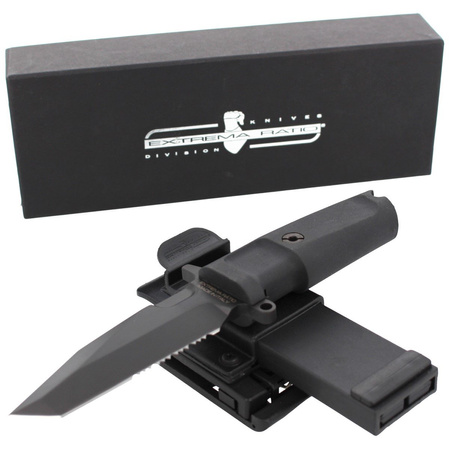 Nóż Extrema Ratio Fulcrum C Black Forprene, Black MIL-C N690 (04.1000.0150/BLK)