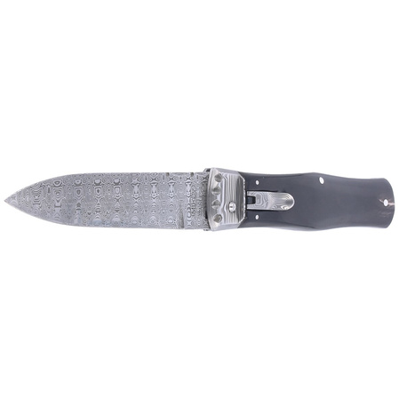 Nóż sprężynowy Mikov Predator Panther Buffalo Horn, Damascus PMC27 (241-DR-1/PANTHER)
