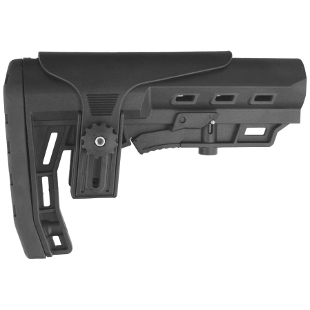 Niksan Defence AR-15 Telescopic Buttstock with Adjustable Cheek Riser (NKS106)