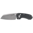 Kubey Bonza Knife Black G10, Satin 14C28N by Happy As Larry (KU446A)