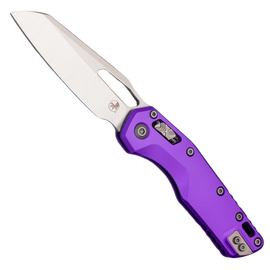 Nóż składany Microtech MSI S/E Purple Aluminium, Stonewashed M390MK by Tony Marfione (210-10PU)