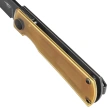 Bestech Bruv Knife Black Bronze Titanium / Ultem, Black Stonewashed M390 by Galovic Design (BT2401C)