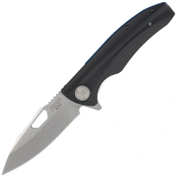 ASP Police Duty Knife Black G10, Stonewashed AUS-8 (55722)