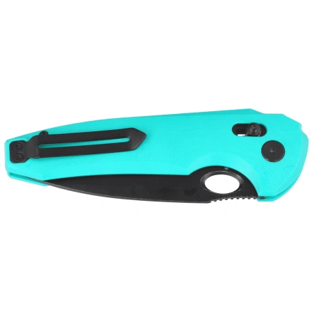 Bestech Noctar Knife Mint Green G10, Black PVD 14C28N by Kombou (BG66F)