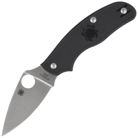 Spyderco Metropolitan Lightweight Knife Black FRN, Satin M390 by Sal Glesser (C213PBK)