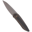 WE Knife Black Void Opus Bronze Titanium / Carbon Fiber, Stonewashed CPM 20CV by Justin Lundquist (2010A)