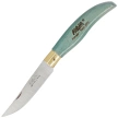 MAM Iberica S Knife Turquoise Beech Wood, Brass HW, Satin (2010-TU)