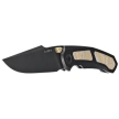 Nóż składany Kizer Feweed XL Black Titanium / Gold Aluminium, Matte DLC Ultra S90V by Vu Huynh Nam Anh (Ki4694A1)