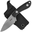 Noż Kubey Bloom Black Coarse Micarta, Beadblasted 14C28N by Scott Halpern (KU411A)