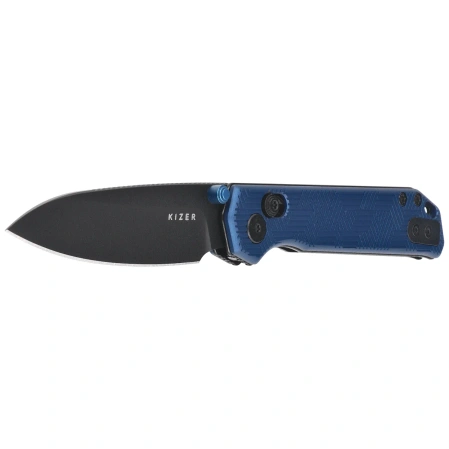 Nóż składany Kizer Begleiter 2.9 CL Blue Aluminium, Matte DLC Ultra CPM S35VN by Azo (Ki3458.2CDA1)