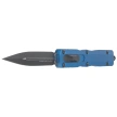 Nóż automatyczny OTF Microtech Dirac Delta D/E Blue Aluminium, Black M390MK by Tony Marfione (227-1BL)