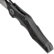 Nóż składany Bestech Nogard Black Titanium/Black Red Marblee Carbon Fiber, Satin/Black Stonewashed M390 by Kombou (BT2105D)