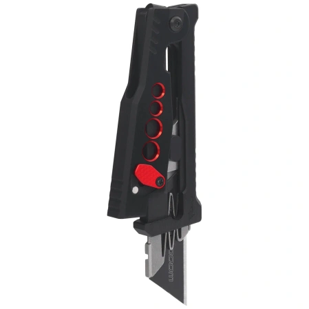 Nóż grawitacyjny Reate EXO-U Black-Red Speedhole Aluminium, Stainless Steel (EXO-U SBK.RD)