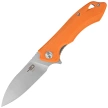 Bestech Beluga Knife Orange G10, Stonewashed/Satin D2 (BG11E-2)