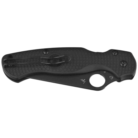 Nóż składany Spyderco Para Military 2 Lightweight Black FRN, Black DLC CTS BD1N by Sal, Eric Glesser (C81PBBK2)
