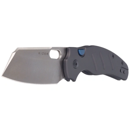 Kizer C01C 2.9 BS Knife Black Aluminum, Satin Elmax by Sheepdog Knives (Ki3488.29BSA1)