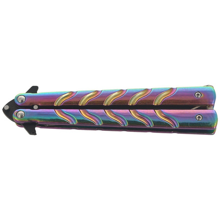 Balisong Knife Martinez Albainox Colours-Black (02122)