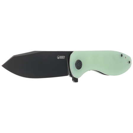 Nóż składany Kubey Knife Master Chief Jade G10, Blackwashed AUS-10 by Keanu Alfaro (KU358D)