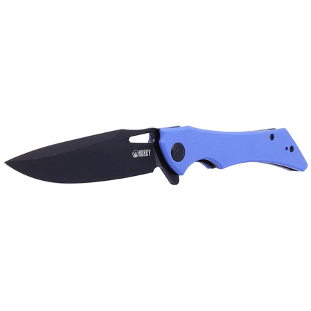 Nóż składany Kubey Raven KB245H Blue G10, Dark Stonewashed AUS-10 by Jelly Jerry