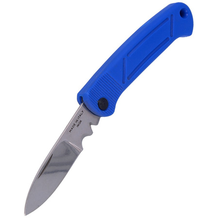 Nóż monterski dla elektryka MAC B05E Blue FRN, Satin W 1.4028