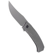 Nóż składany WE Knife Shuddan Gray Titanium, Gray Stonewashed CPM 20CV by Rafal Brzeski (WE21015-4)