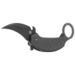 Nóż FOX PikAL / Karambit Black G10, Black Idroglider N690Co by Giuliano Ron (FX-826)