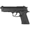 Airgun Set 62: Niksan Defence NKS CP92 Black 4.5 mm Air Pistol, 1400 BBs, 10 CO₂ Cartridges, 100 Targets