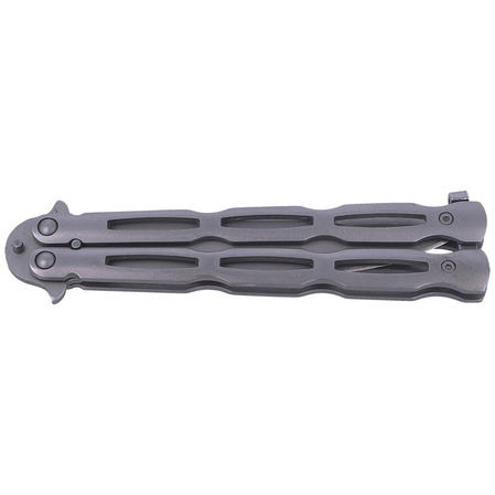 Nóż motylek Martinez Albainox Balisong Steel, Satin Finish (02082)
