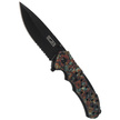 Nóż składany Herbertz CJH Camo/Black ABS, Black Blade 420 (44009)