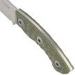 Nóż Kizer Rook Green Micarta, Satin AEB-L by Vincent Rizzo (1090A4)