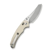 Nóż składany Civivi Sixgill Ivory G10, Satin Nitro-V by Gavko Knives (C24050-2)