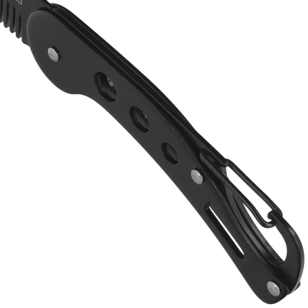Składany grzebień Herbertz Black Stainless Steel, Black 420 (44017)